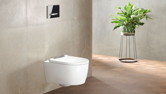 Geberit ONE WC with Sigma50 flush plate