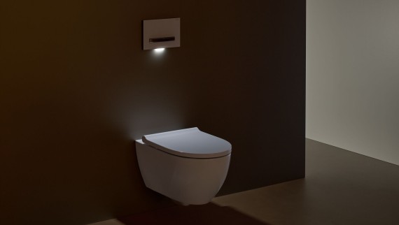 Geberit Acanto WC with orientation light