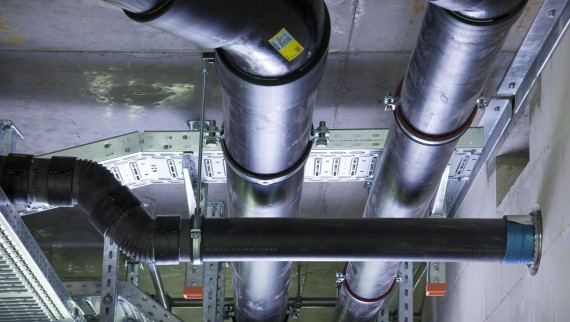 Geberit PE pipes in industry