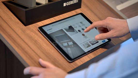 Geberit Design ONE configurator in Jona