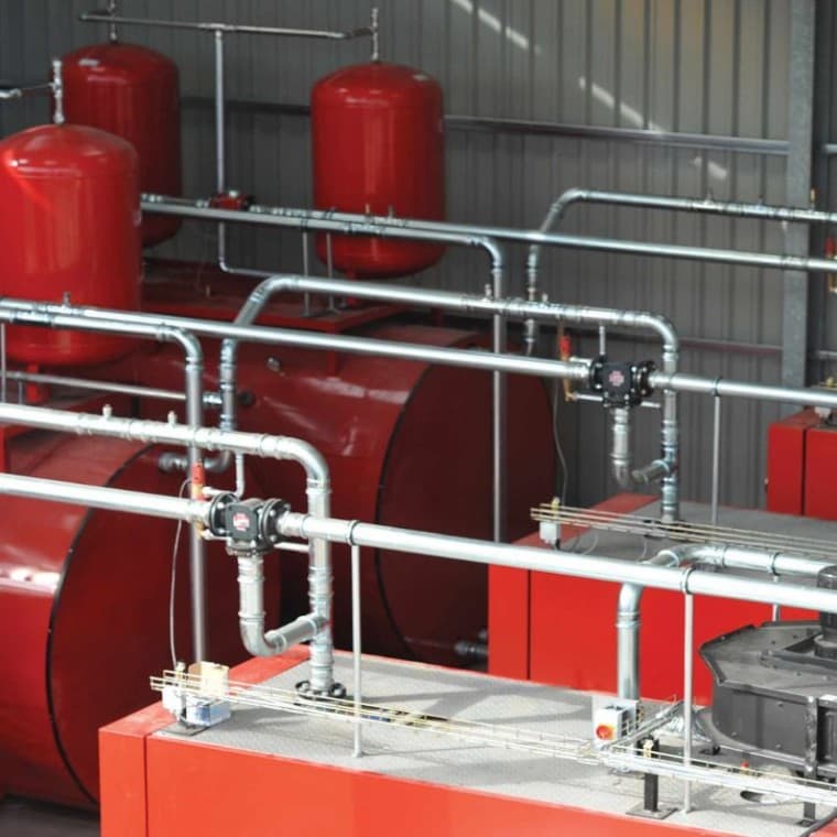 Geberit Mapress at Aberhall Farm Geberit Mapress at Aberhall Farm