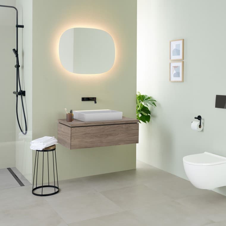 The Option mirror (© Geberit) The Option mirror (© Geberit)