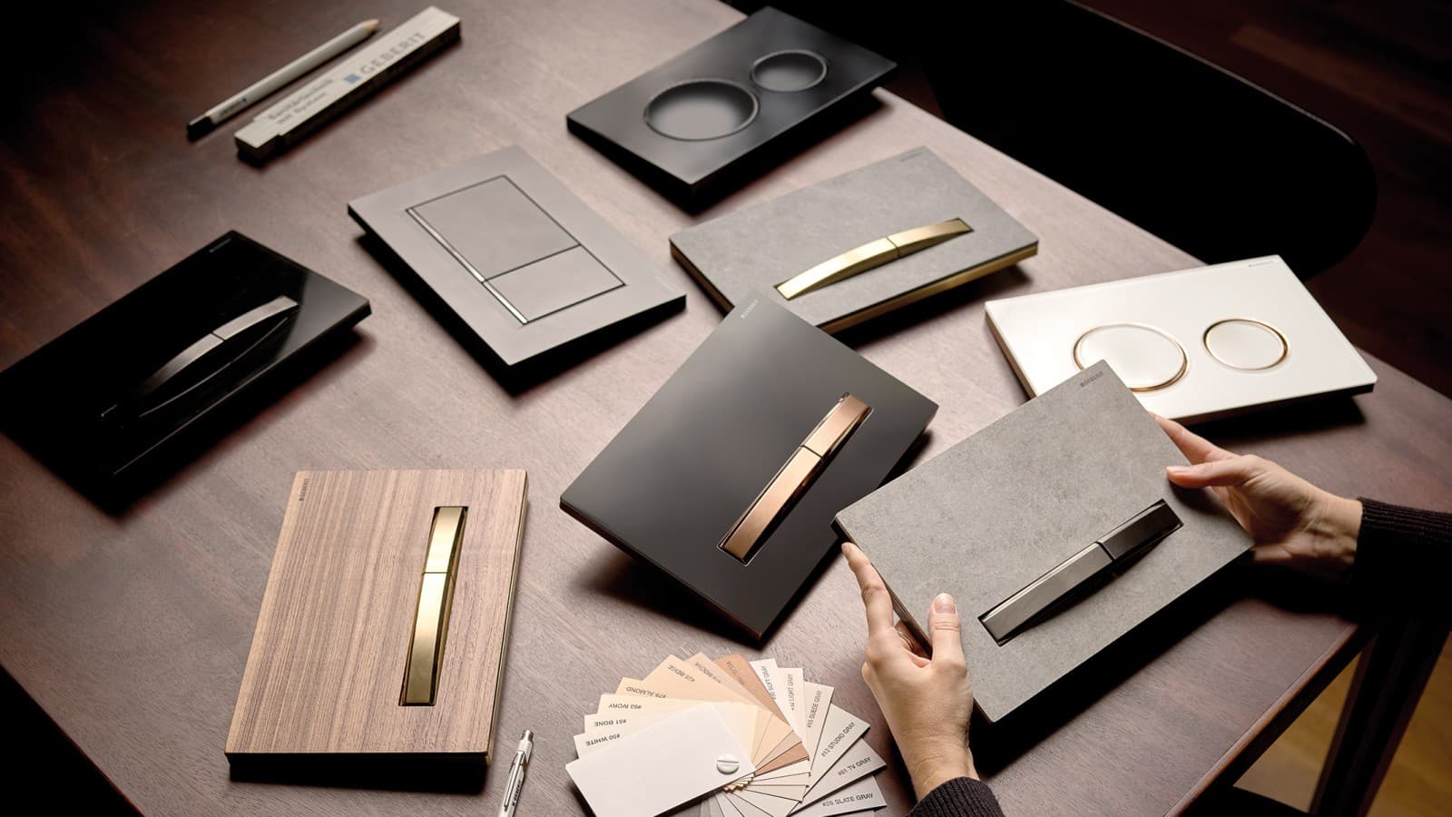 Geberit launches new premium flush plate finishes Geberit launches new premium flush plate finishes
