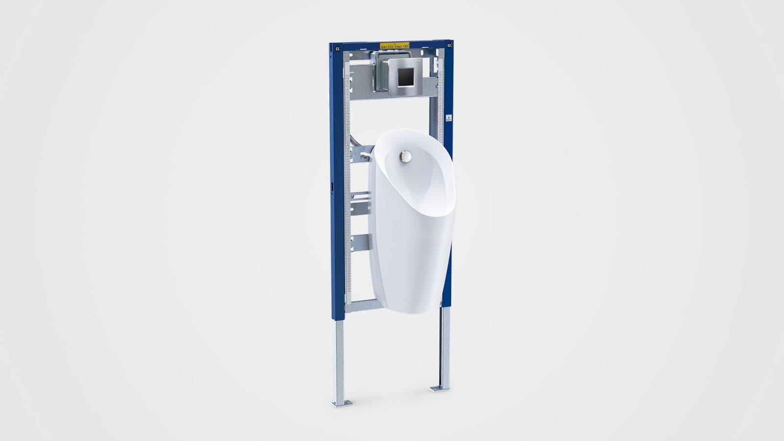 Geberit Duofix installation system for concealed urinal control Geberit Duofix installation system for concealed urinal control