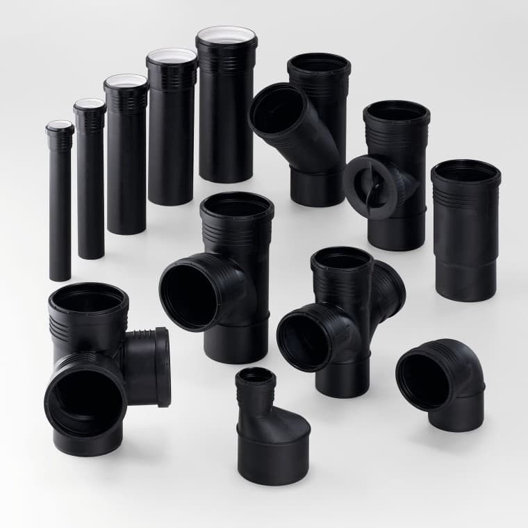 Geberit Silent-PP fittings Geberit Silent-PP fittings