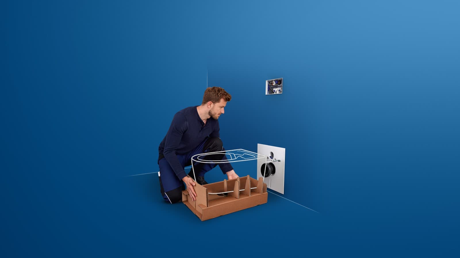 Geberit Service inspires plumbers. Geberit Service inspires plumbers.