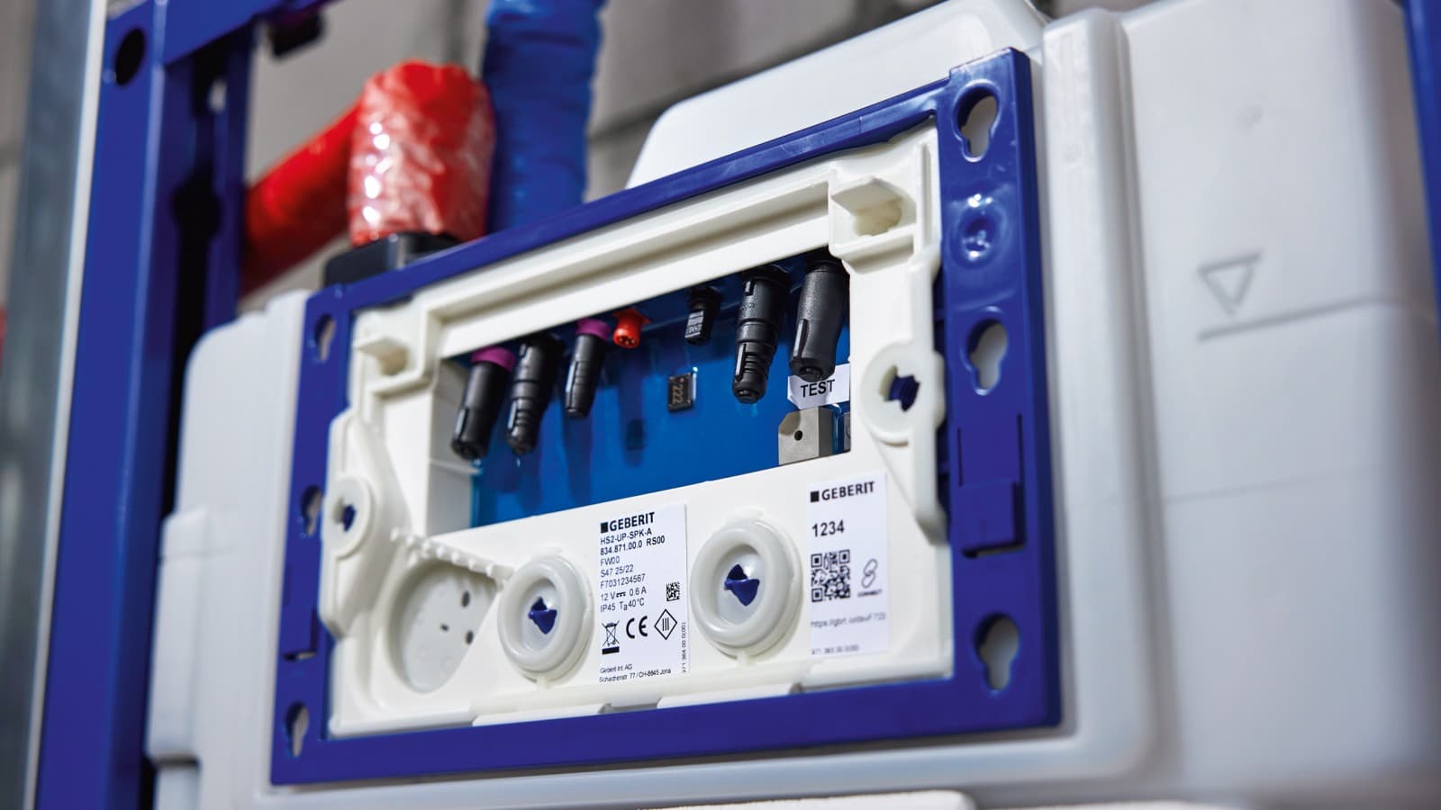 Geberit HS50 hygiene flush unit in concealed cistern Geberit HS50 hygiene flush unit in concealed cistern