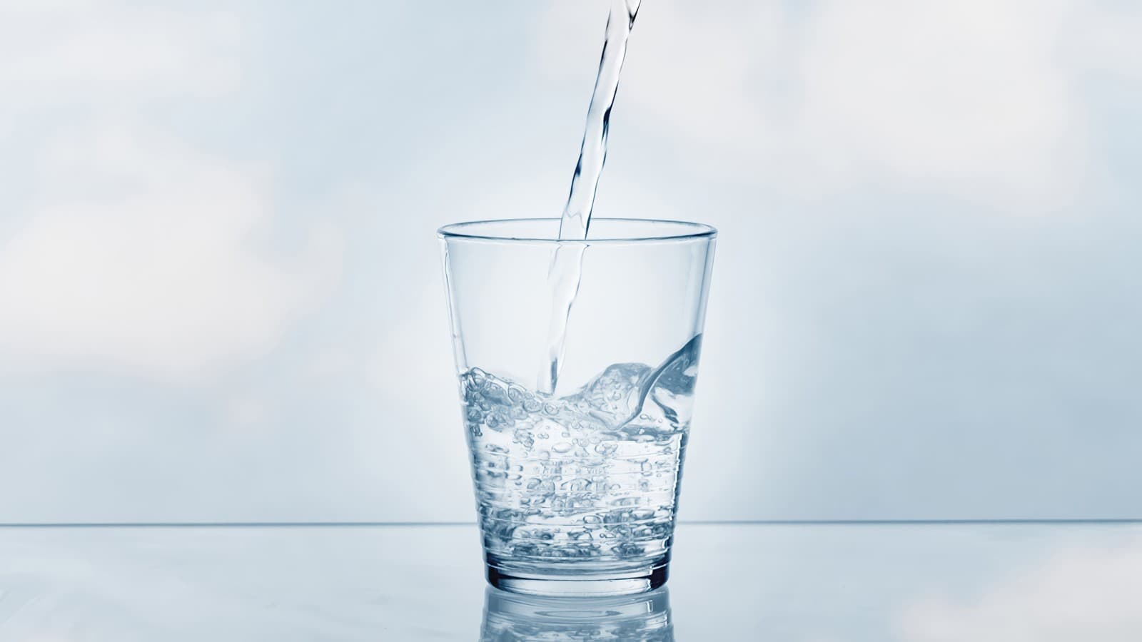 glass of water glass of water